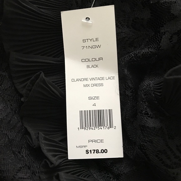 NWT FRENCH CONNECTION CLANDRE VINTAGE dress 4 6 - Picture 13 of 14